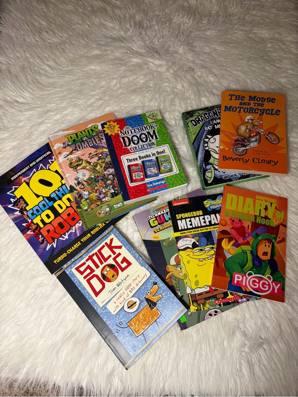 5 Pound Assorted Kids Book Bundle - 9 books
